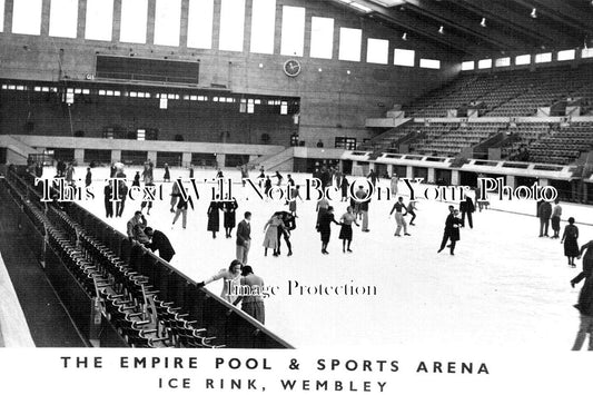 MI 1610 - The Empire Pool & Sports Arena Ice Rink, Wembley, Middlesex