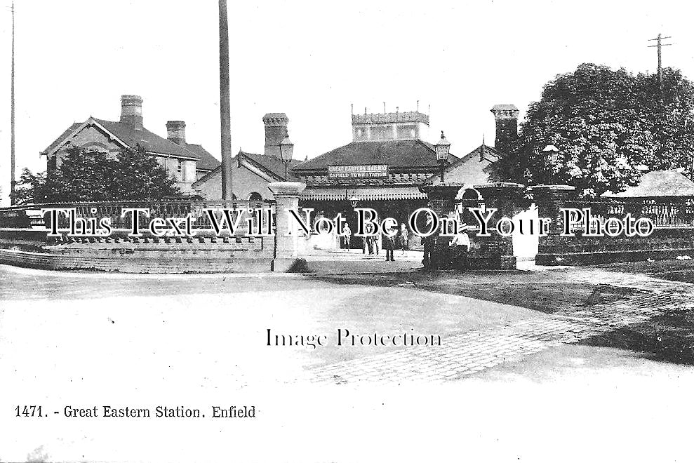 MI 1622 - Enfield Great Eastern Railway Station, Middlesex c1913