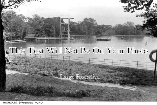 MI 1656 - Swimming Pond, Highgate, London