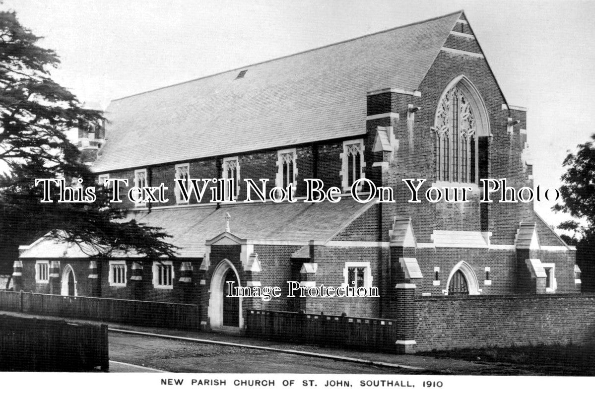 MI 1664 - New Parish Church Of St John, Southall, Middlesex