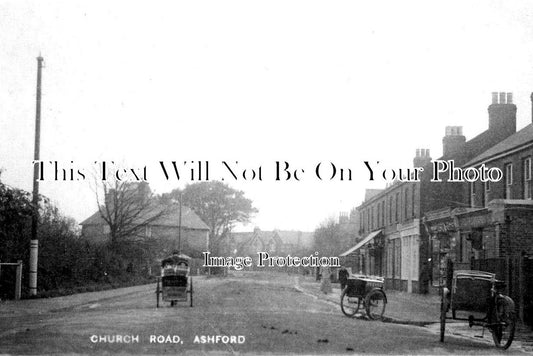 MI 1671 - Church Road, Ashford, Middlesex c1913