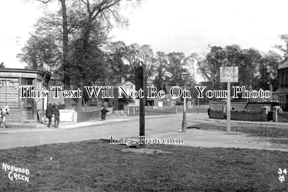 MI 1688 - The Wolf Inn, Norwood Green, Southall, Middlesex c1911