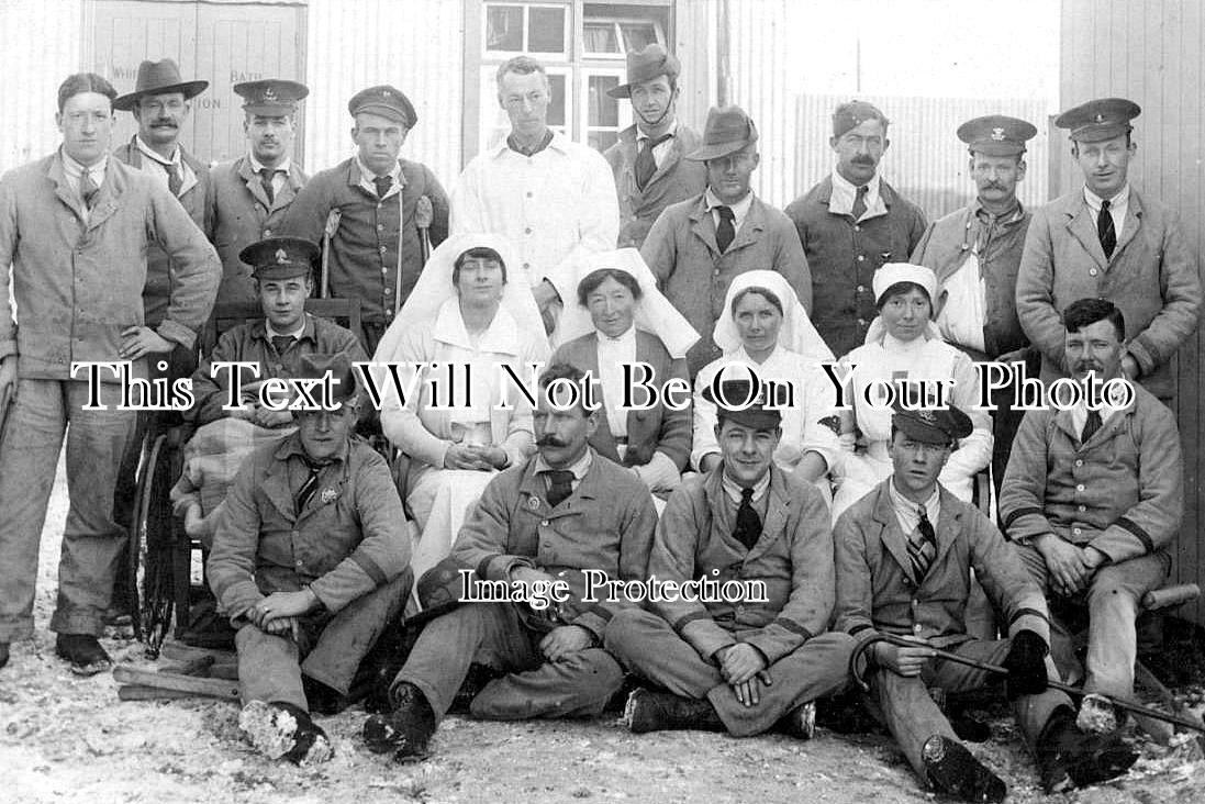 MI 1691 - Hayes Red Cross Hospital, Middlesex 1916 WW1