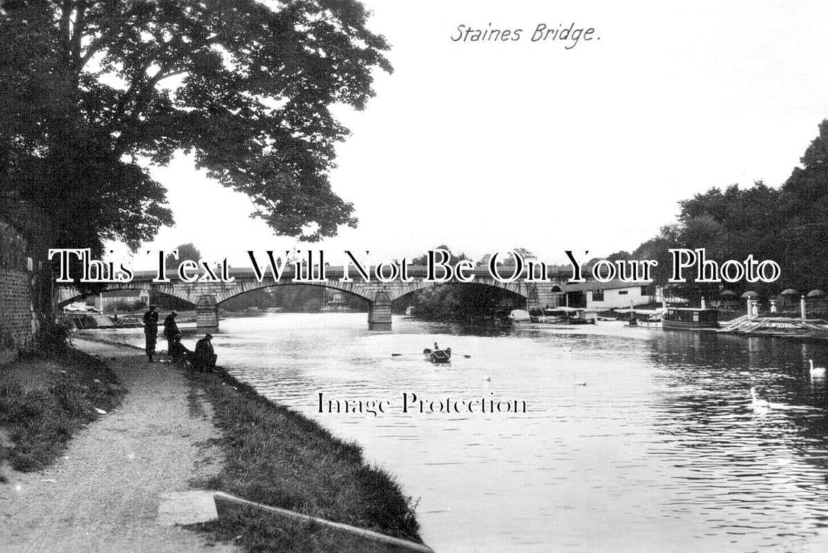 MI 1694 - Staines Bridge, Middlesex c1929