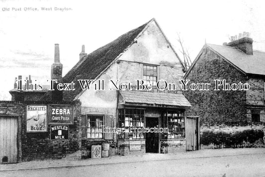 MI 1707 - Old Post Office, West Drayton, Middlesex c1905