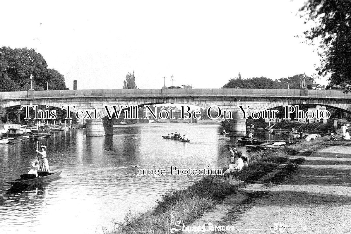 MI 1715 - Staines Bridge, Middlesex c1913