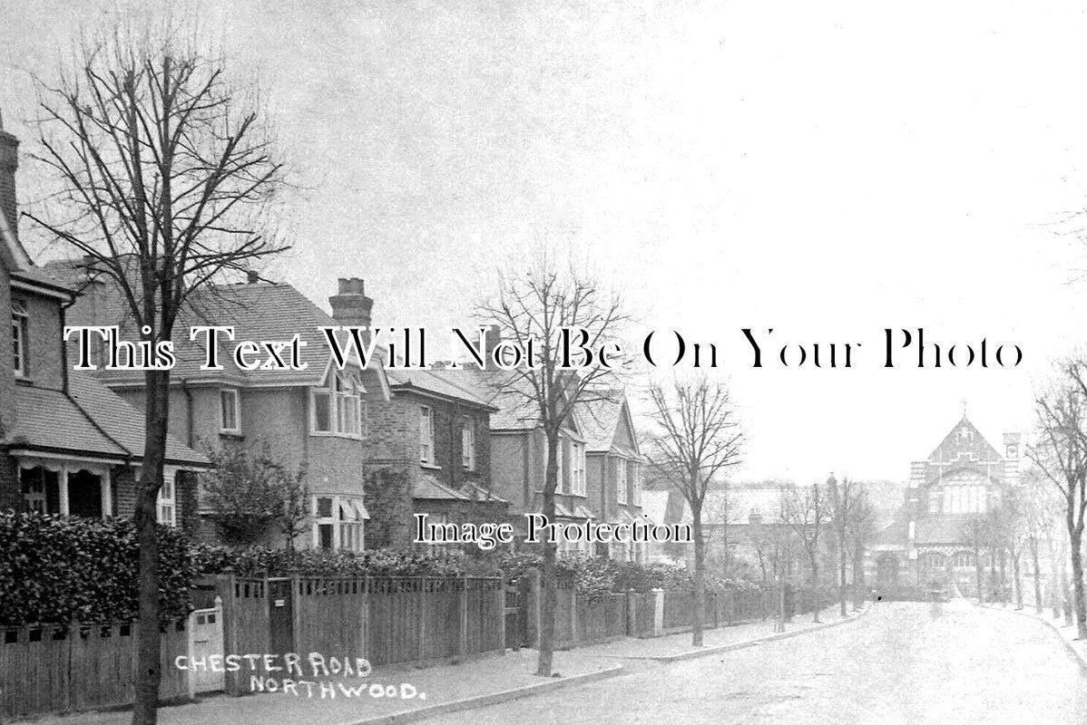 MI 1732 - Chester Road, Northwood, Middlesex c1907