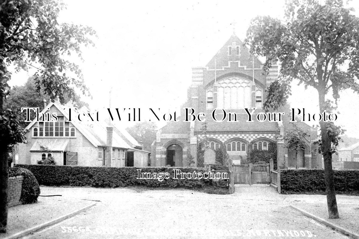 MI 1738 - Emmanuel Church School, Northwood, Middlesex c1908