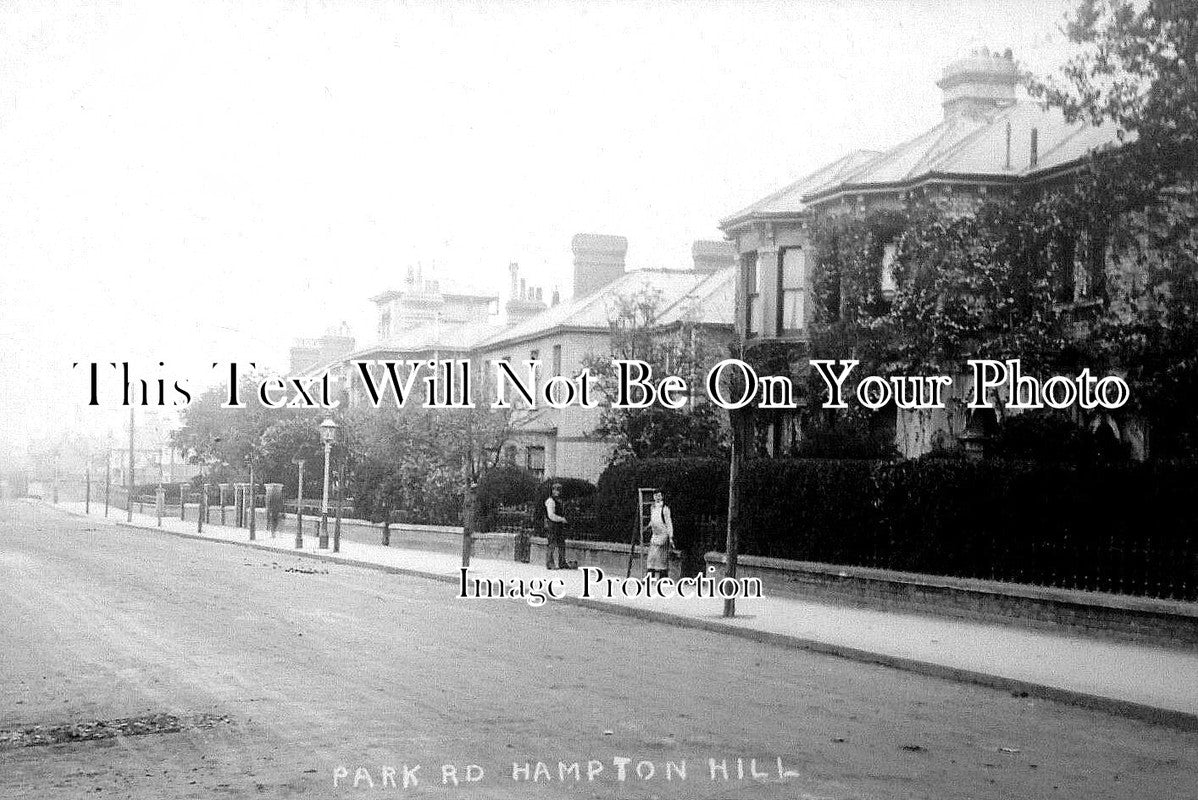 MI 1740 - Park Road, Hampton Hill, Middlesex c1907