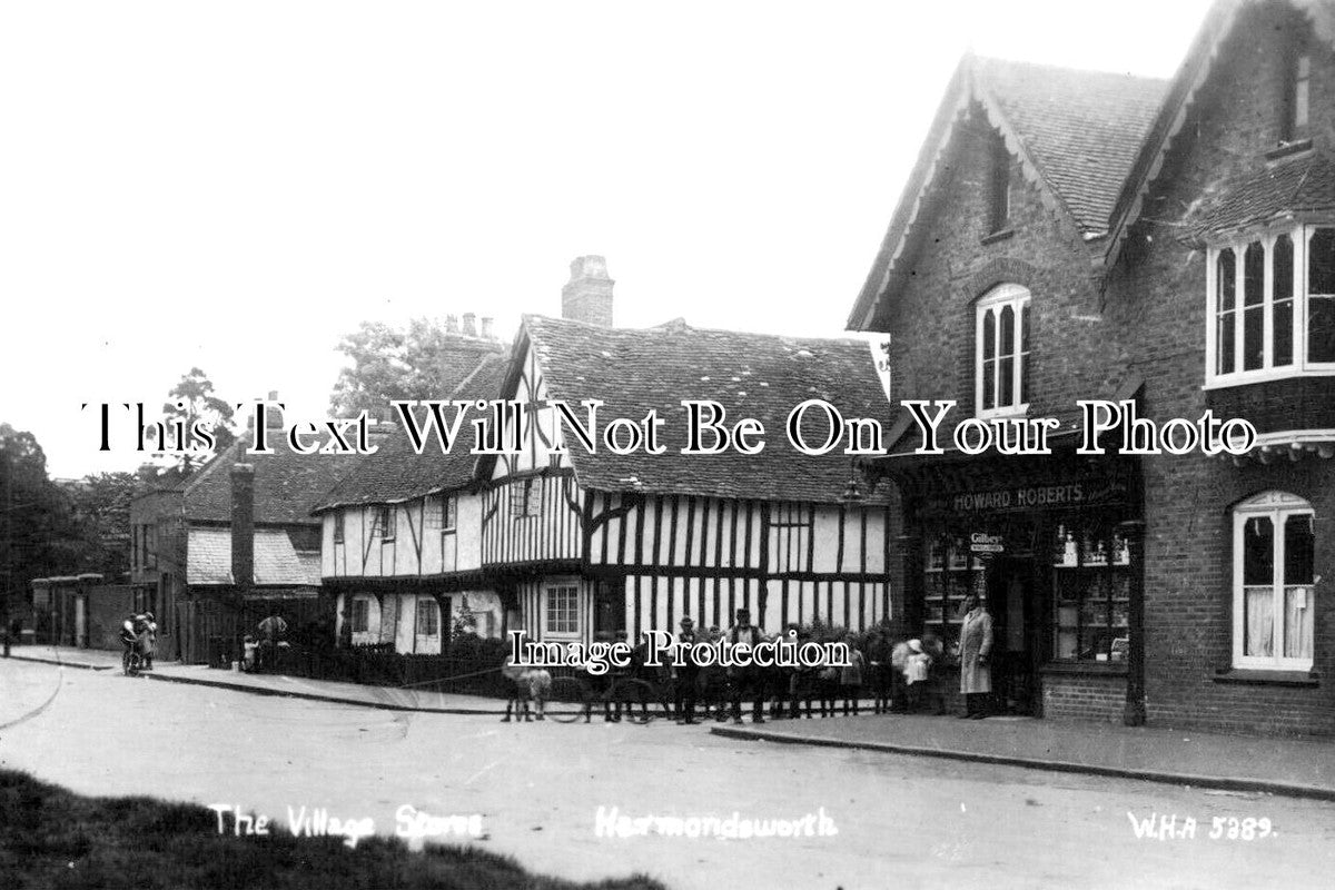 MI 1760 - The Village Stores, Harmondsworth, Middlesex – JB Archive