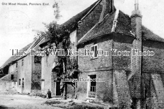 MI 178 - Old Moat House, Ponders End, Enfield, Middlesex c1905