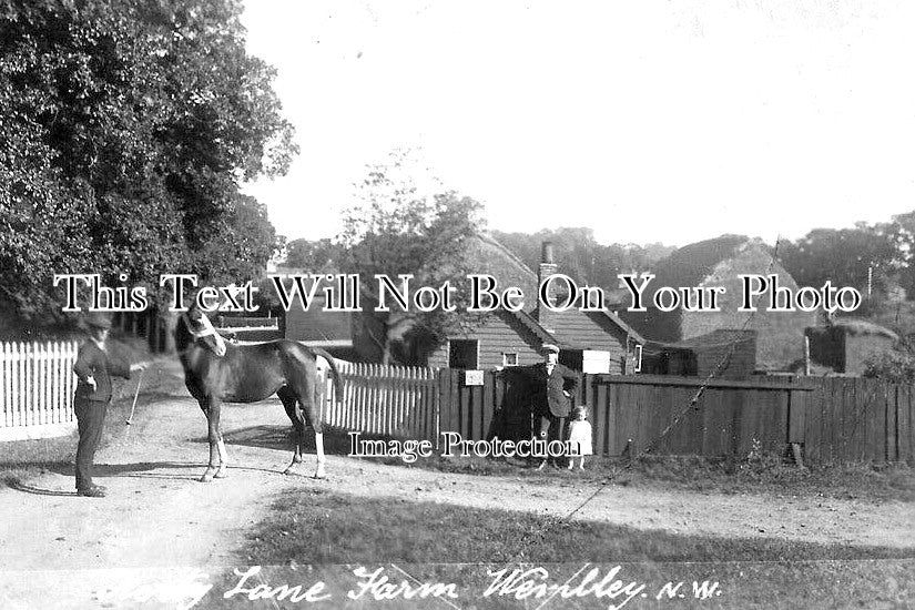 MI 1781 - Forty Lane Farm, Wembley, Middlesex c1913