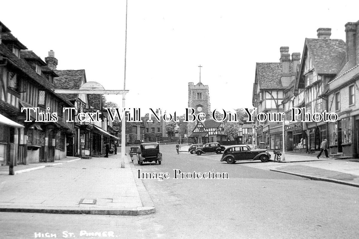 MI 1787 - High Street, Pinner, Middlesex c1948