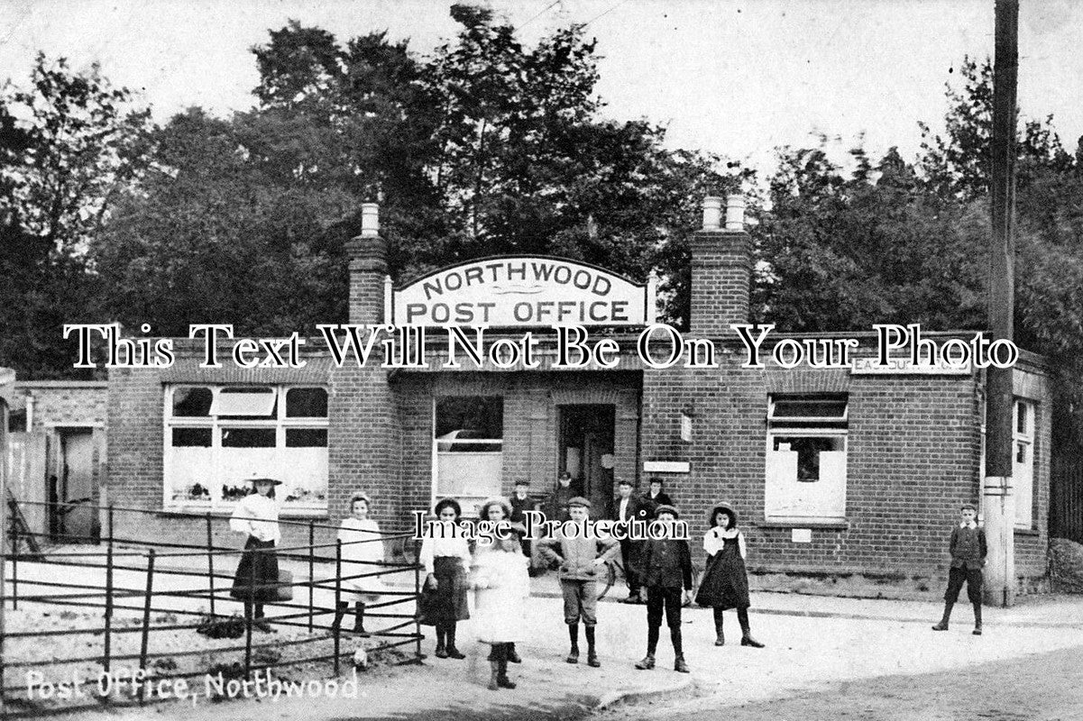 MI 179 - Northwood Post Office, Middlesex c1909