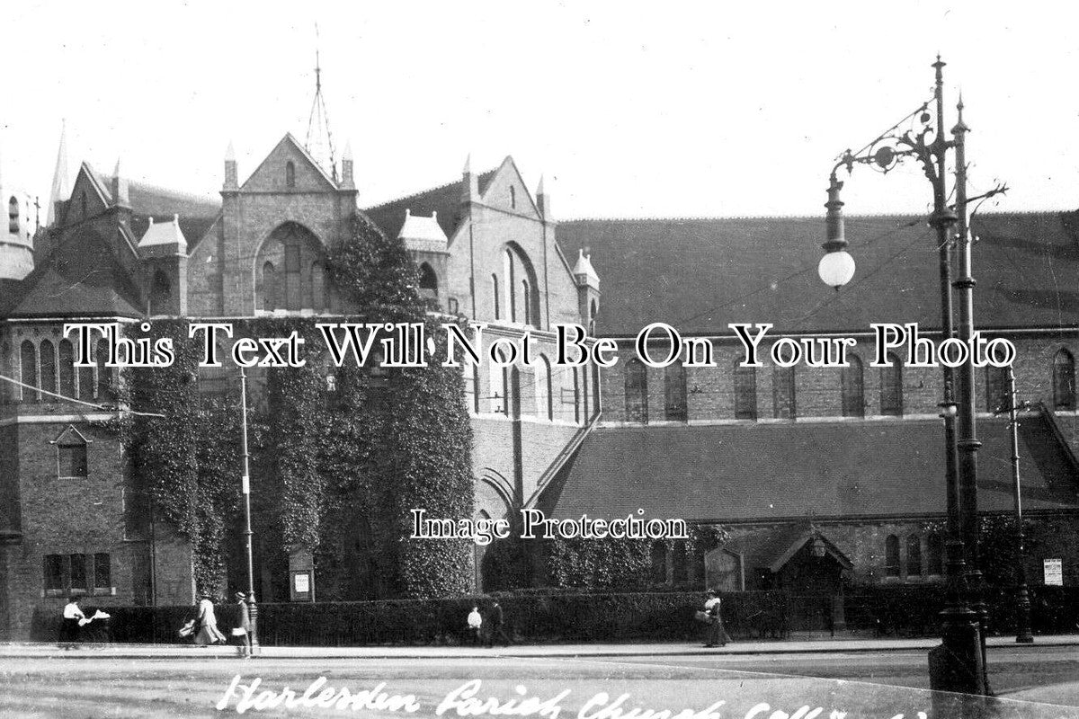 MI 1817 - All Souls Harlesden Parish Church, Middlesex c1915