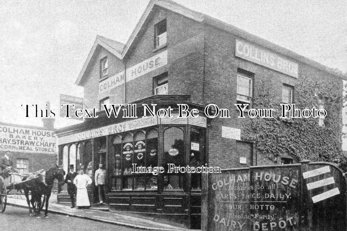 MI 1824 - Colham House Bakery, Uxbridge, Middlesex c1904