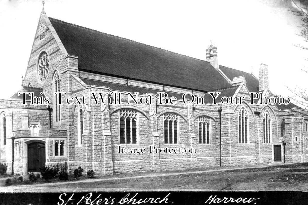 MI 1829 - St Peters Church, Harrow, Middlesex