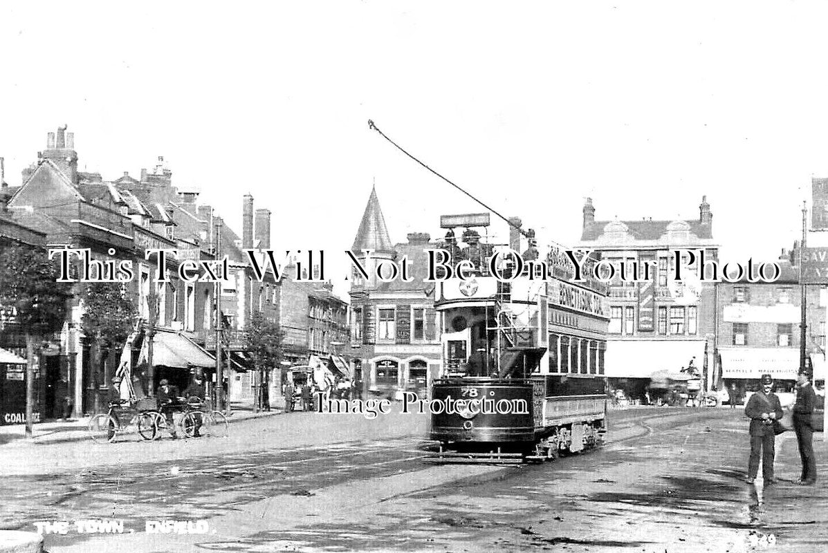 MI 1840 - The Town, Enfield, Middlesex c1910