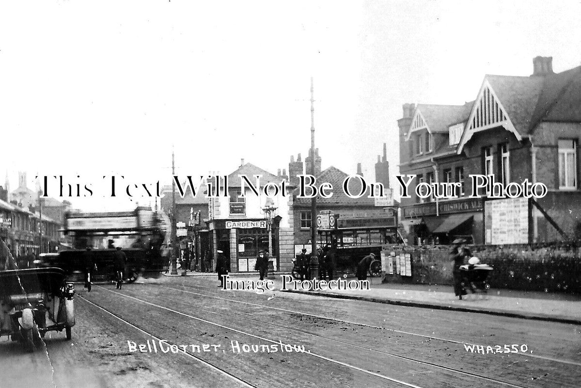 MI 1906 - Bell Corner, Hounslow, Middlesex