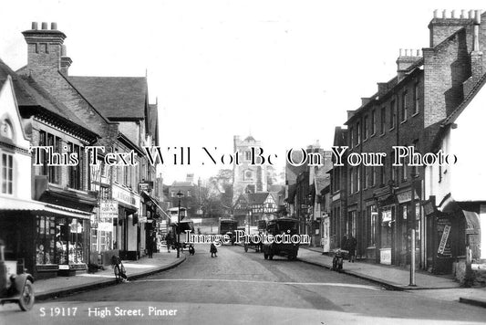 MI 1913 - High Street, Pinner, Middlesex