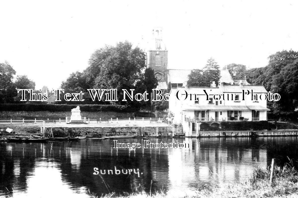 MI 1918 - Sunbury On Thames, Middlesex c1916