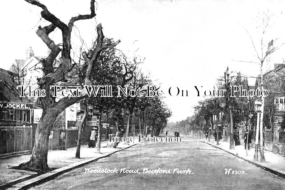 MI 1921 - Woodstock Road, Bedford Park, Middlesex c1905