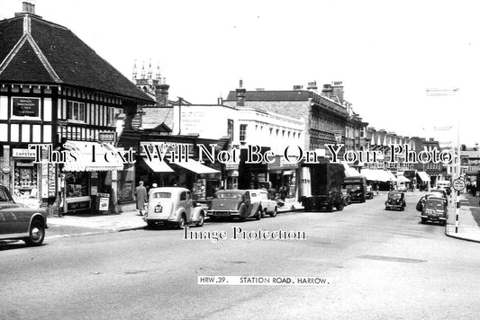 MI 1924 - Station Road, Harrow, Middlesex