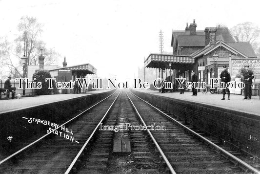 MI 1945 - Strawberry Hill Railway Station, Twickenham, Middlesex