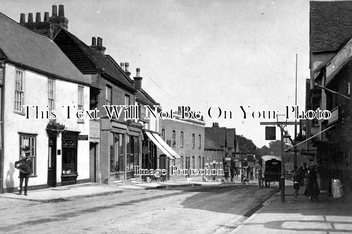 MI 195 - Whitchurch Lane, Edgware, London, Middlesex c1905