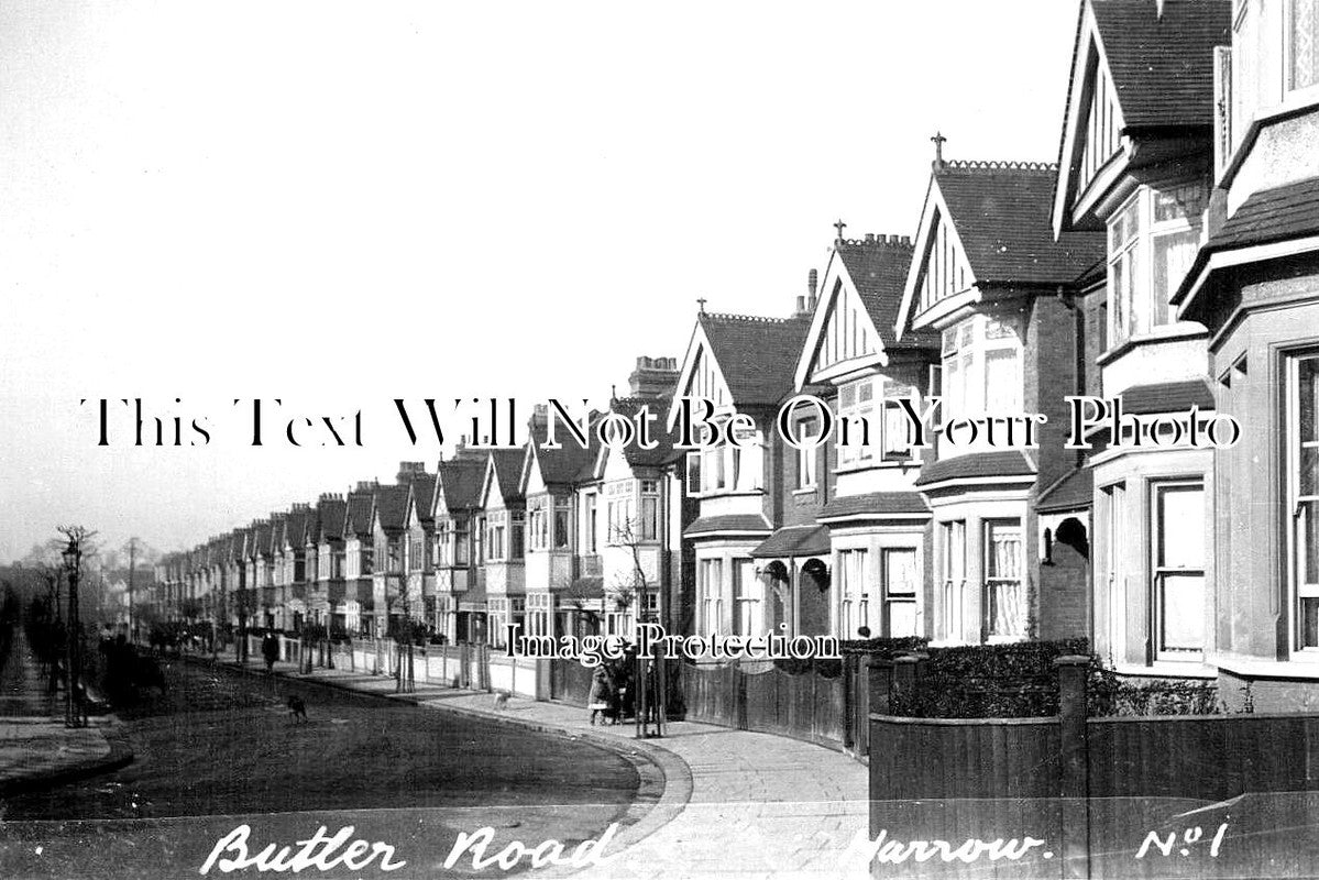 MI 1969 - Butler Road, Harrow, Middlesex