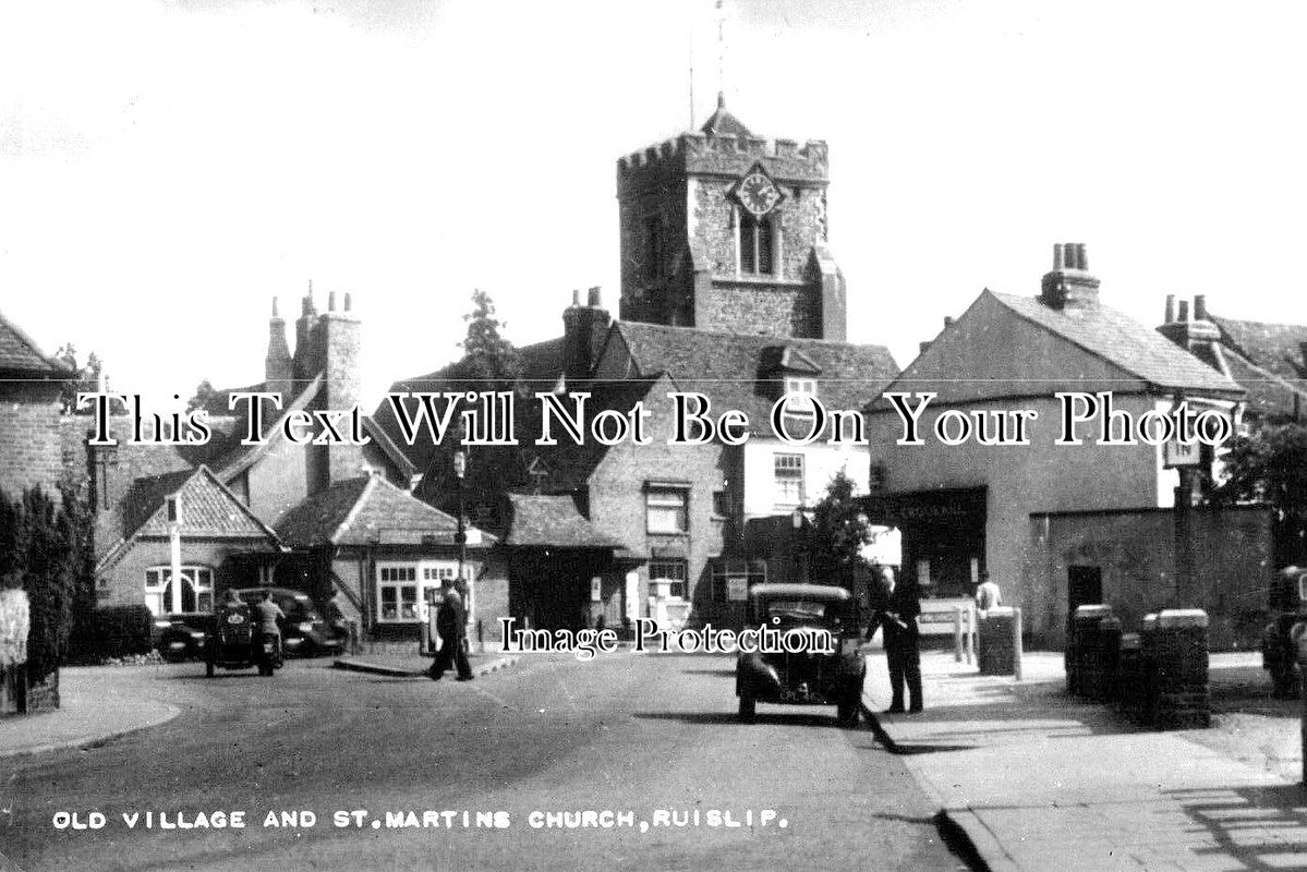 MI 2016 - St Martins Church, Ruislip, Middlesex c1949