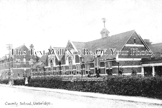 MI 2024 - County School, Uxbridge, Middlesex c1909