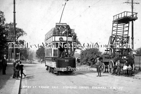 MI 204 - Special Trade Car, Edgware, London, Middlesex c1907