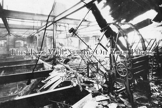 MI 2114 - The Sanderson Wallpaper Factory Fire, Chiswick, Middlesex 1928