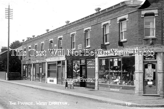 MI 2125 - The Parade, West Drayton, Middlesex, London c1914