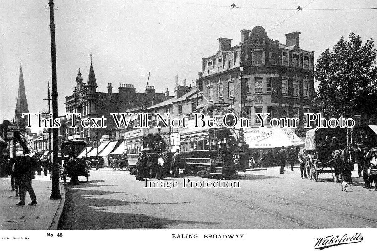 MI 2161 - Ealing Broadway, Middlesex, London c1910