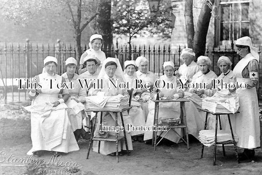 MI 2203 - Nurses, Percy House Military Hospital, Isleworth, Middlesex