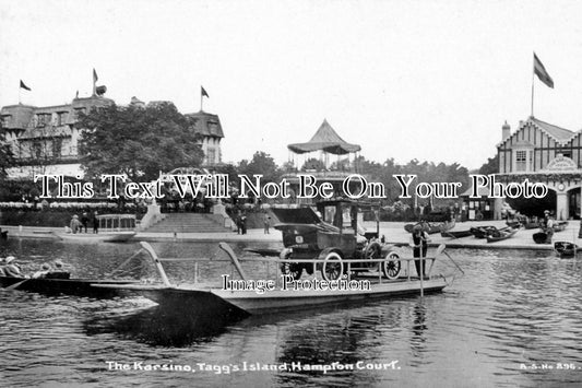 MI 221 - The Karsino, Taggs Island, Hampton Court, River Thames, London, Middlesex