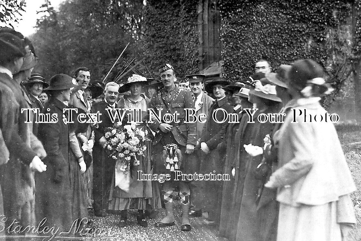 MI 2244 - Percy House Military Hospital Wedding, Isleworth, Middlesex