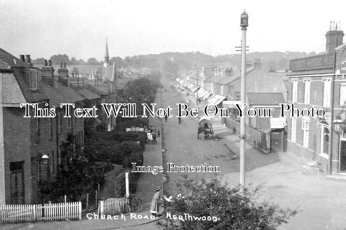 MI 2254 - Church Road, Northwood, Middlesex c1915