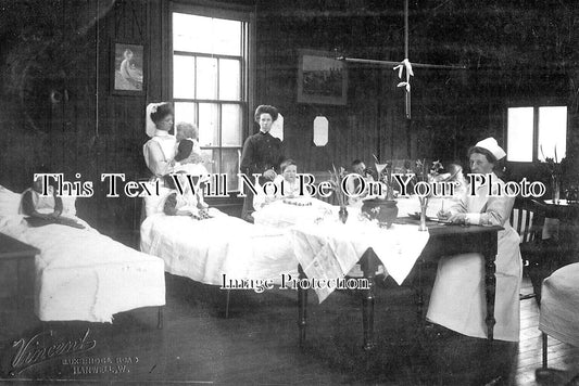 MI 2272 - Ealing Hanwell Cottage Hospital Childrens Ward c1909
