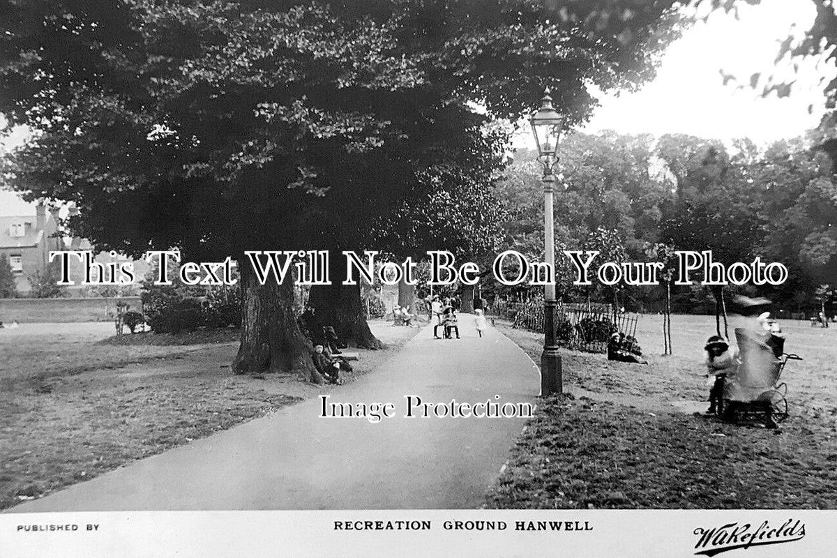 MI 2293 - Hanwell Recreation Ground, Middlesex c1915