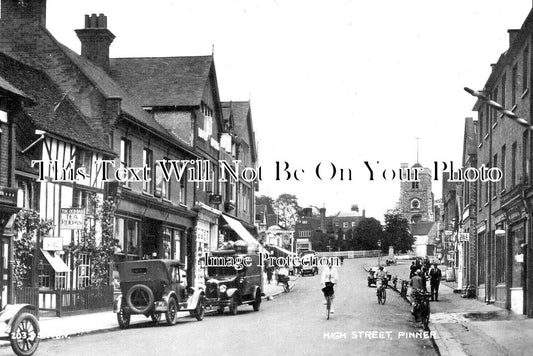 MI 2298 - High Street, Pinner, Middlesex c1930