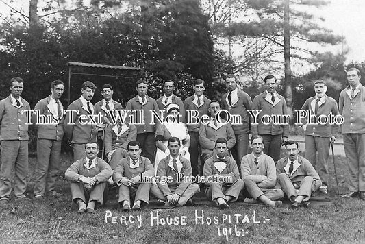 MI 2301 - Percy House Military Hospital, Isleworth, Middlesex 1916 WW1