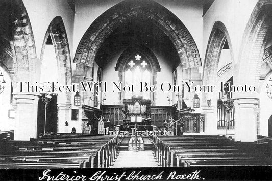 MI 2314 - Interior Of Christ Church, Roxeth, Middlesex