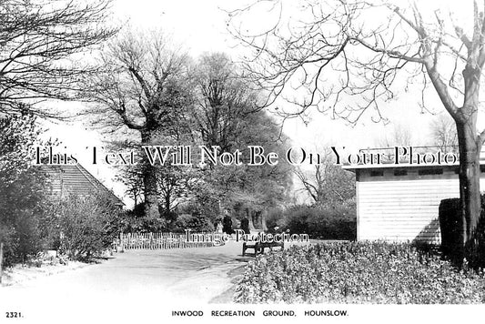 MI 2321 - Inwood Recreation Ground, Hounslow, Middlesex c1926