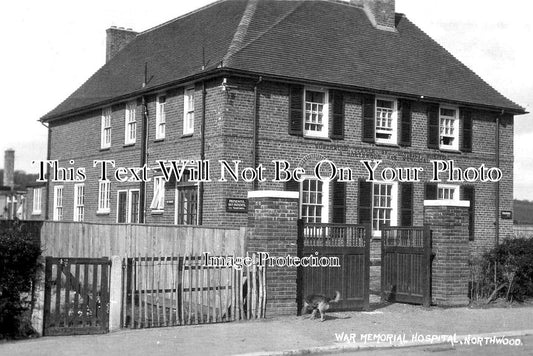 MI 2334 - Northwood War Memorial Hospital, Pinner, Middlesex