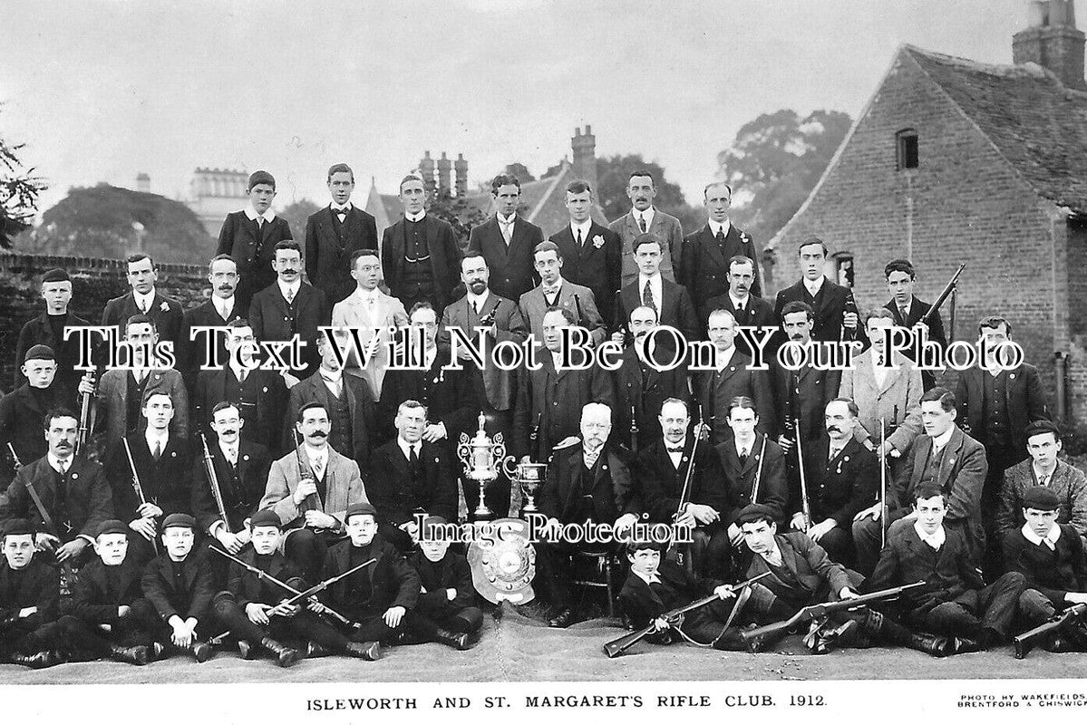 MI 2345 - Isleworth & St Margarets Rifle Club, Middlesex 1912