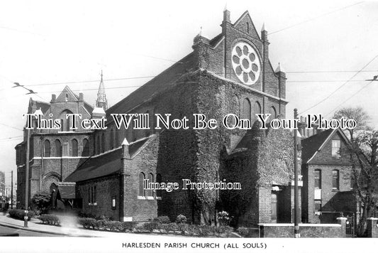 MI 2362 - All Souls Church, Harlesden, Middlesex