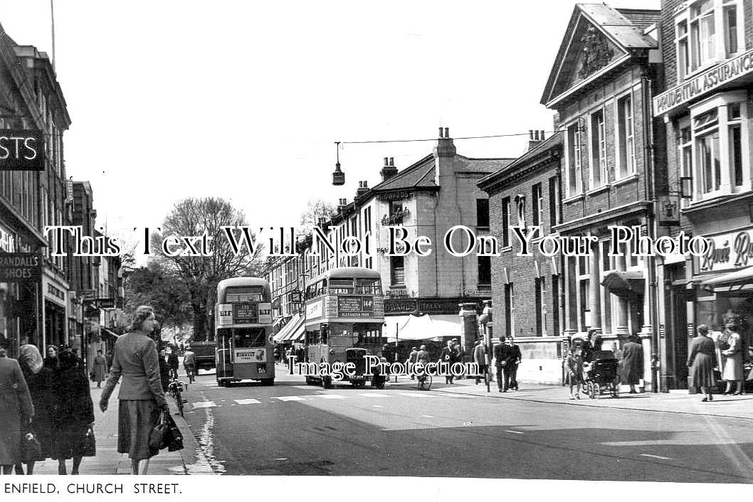 MI 2363 - Church Street, Enfield, Middlesex